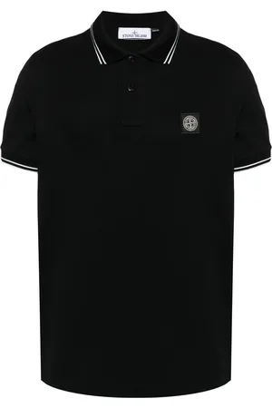 Stone Island Compass-badge piqu?? polo shirt