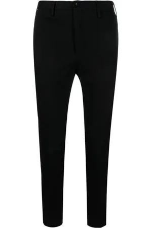 Incotex Cotton-blend tapered trousers