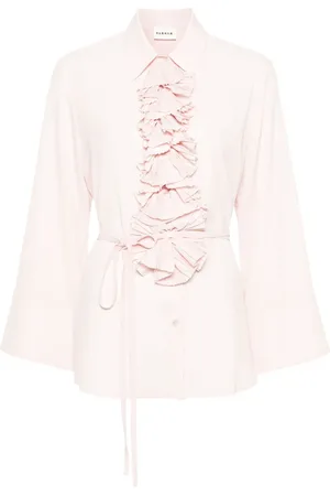 P.A.R.O.S.H. Ruffled-detailing shirt
