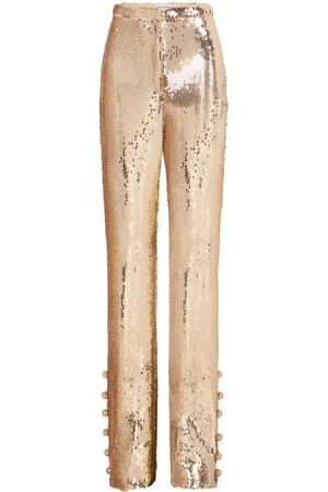 Paco rabanne Sequinned flared trousers