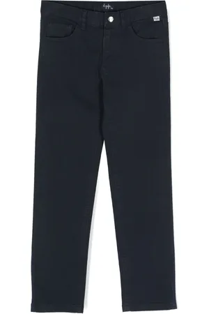 Il gufo Mid-rise straight leg trousers