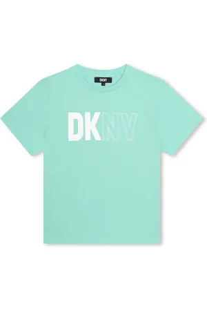 DKNY logo-print Cotton T-shirt - Farfetch