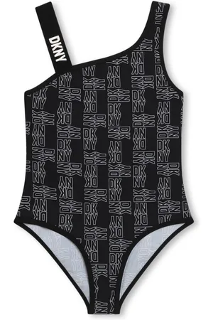 DKNY Logo-print swimsuit