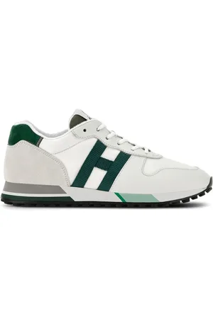 Hogan Logo-patch lace-up sneakers