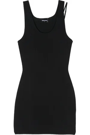 Dsquared2 Logo plaque mini dress