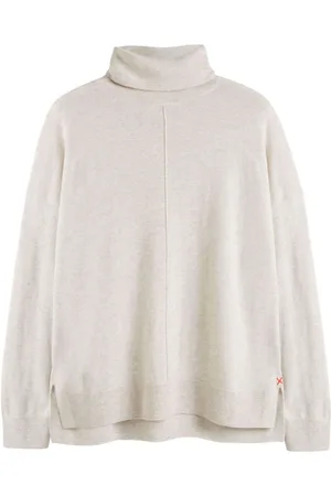 Chinti & Parker Roll-neck side-slit jumper
