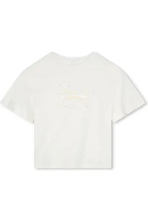 Chloé Logo-print organic-cotton T-shirt