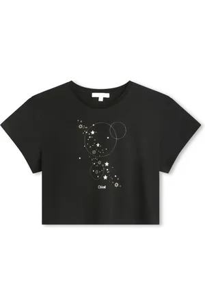 Chloé Studded organic cotton T-shirt