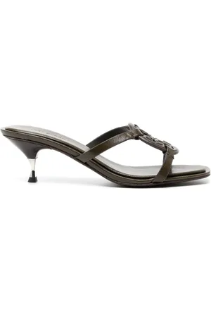 Tory Burch Geo Bombe Miller 55mm leather sandals