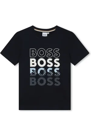 HUGO BOSS Logo-print cotton T-shirt