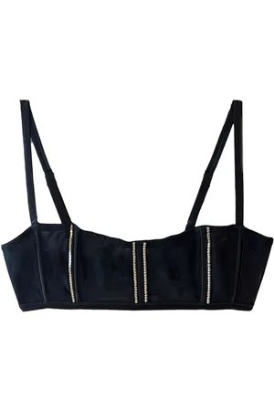 FLEUR DU MAL Brilliant boned bralette