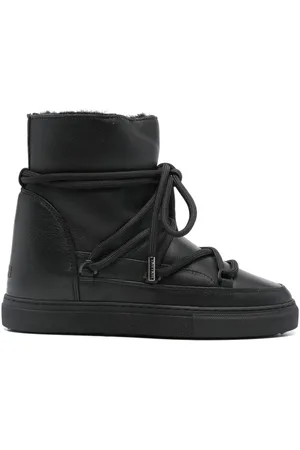 INUIKII Full leather sneaker boots
