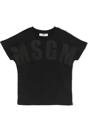 Msgm Logo-print cotton T-shirt