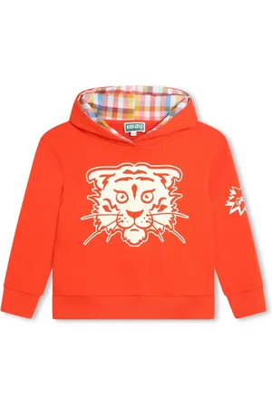 Kenzo Logo-print cotton hoodie