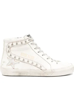 Golden Goose Slide high-top leather sneakers