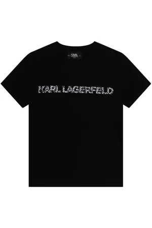 Karl Lagerfeld Logo-print organic cotton T-shirt