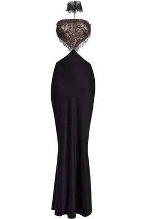 Retrofete Lucie lace cut-out gown