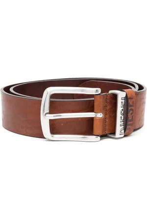 Diesel B-Visible leather belt
