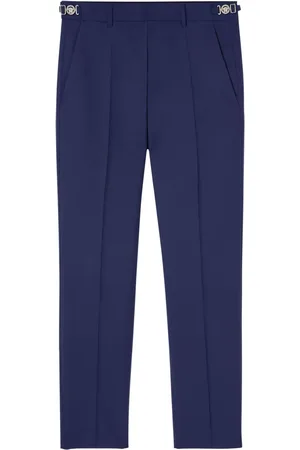 VERSACE Wool tailored trousers