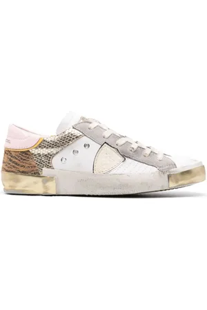 Philippe model Paris logo-patch sneakers