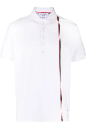 Thom Browne RWB stripe polo shirt