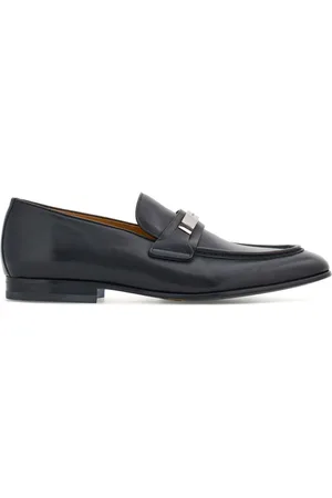 Salvatore Ferragamo Logo-plaque leather loafers