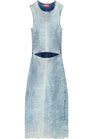 Diesel M-Taryn ribbed midi dress