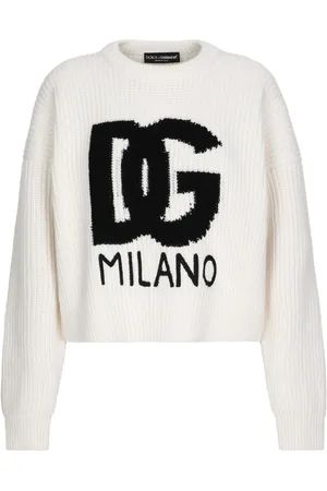 Dolce & Gabbana DG logo knit jumper