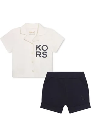 Michael Kors Logo-print cotton shorts (set of two)