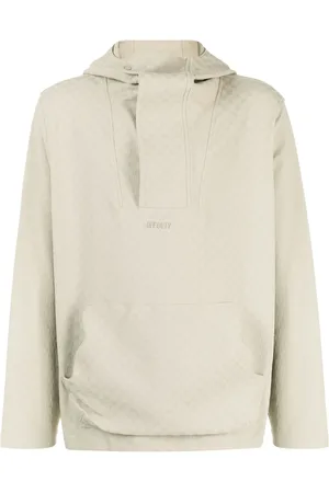 Off-Duty Ribbs checked hoodie