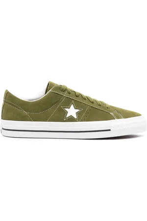 Converse one outlet star olive green