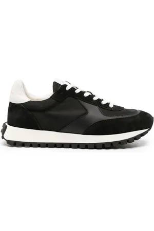 Gianvito Rossi Gravel suede-trim sneakers
