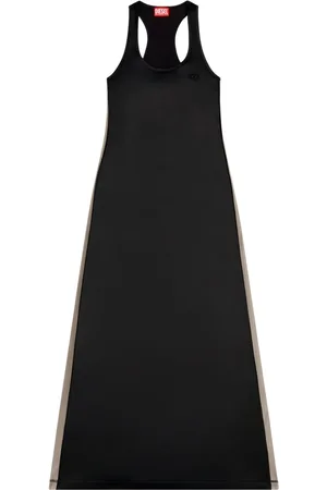 Diesel D-Arlyn racer-back flared dress