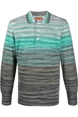 Missoni Space Dyed cotton polo shirt
