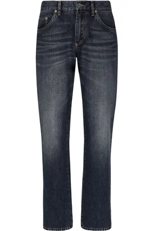 Dolce & Gabbana Whiskering effect straight-legged jeans