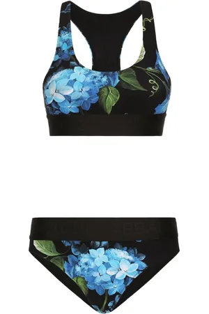 Dolce & Gabbana Bluebell bralette bikini set