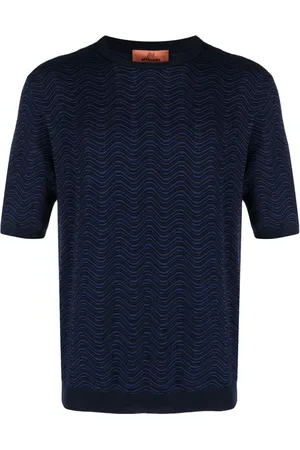 Missoni Wave-pattern crew-neck T-shirt