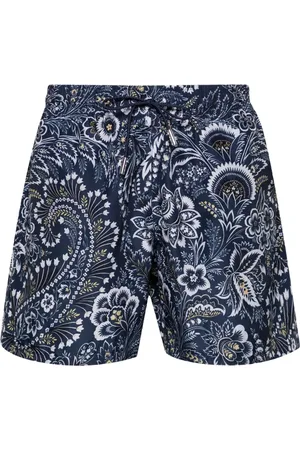 Etro Floral-print swimming shorts