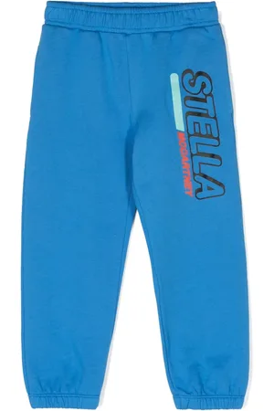 Stella McCartney Logo-print cotton track pants