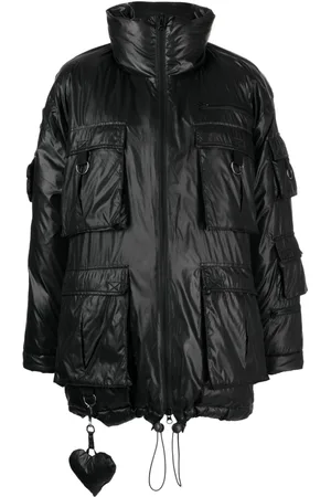Cynthia Rowley Cargo-pocket puffer coat