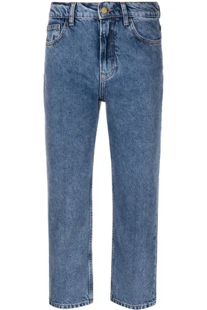 Serafini High-rise cropped jeans