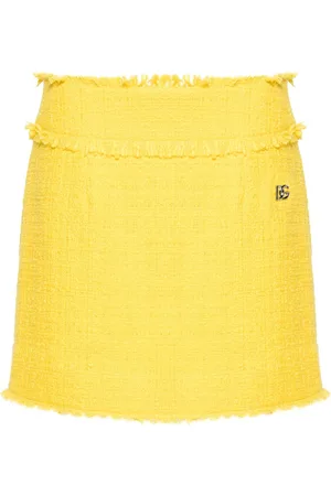Dolce & Gabbana Tweed A-line miniskirt