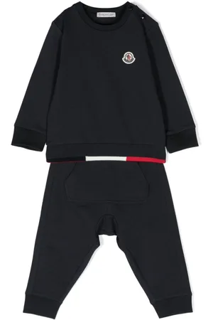 Moncler Logo-patch stretch-cotton tracksuit