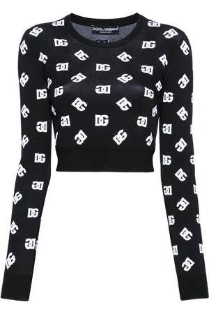 Dolce & Gabbana DG-logo jacquard sweater