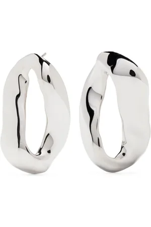 Marni finger-ring hoop earrings - Gold