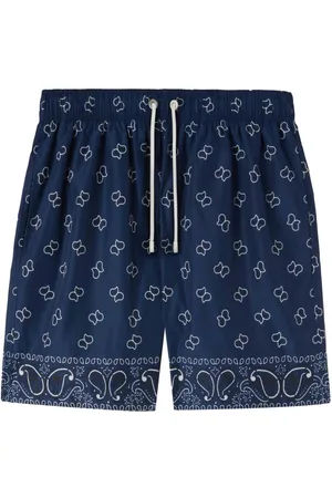 Palm Angels Paisley-print swim shorts