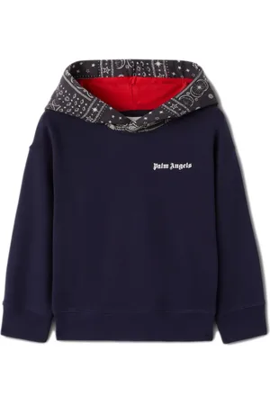 Palm Angels Astro Paisley logo-print hoodie