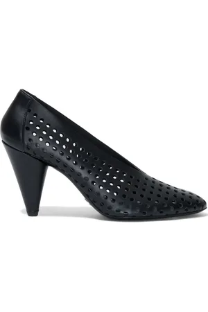 Proenza Schouler 85mm perforated leather pumps