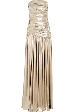 Retrofete Josie bandeau maxi dress