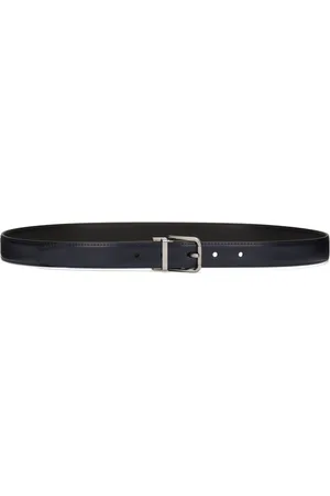 Dolce & Gabbana Logo-print leather belt
